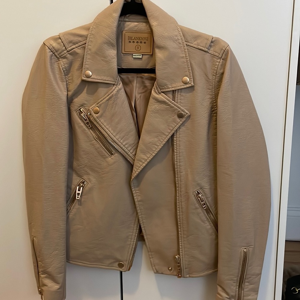 New Blank NYC leather jacket